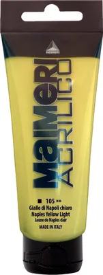 Immagine prodotto di Maimeri Acrilico Colore acrilico Giallo di Napoli chiaro 105 200 ml 1 pz.