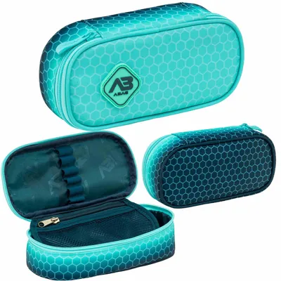 Zdjęcie produktu dla Piórnik Hexagon Lagoon Ombre ASTRA 22 x 9 x 5 cm