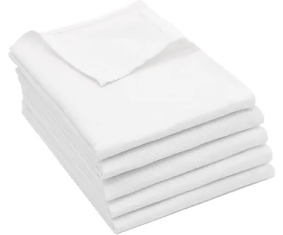 Produktbild von 5er Set Geschirrtücher, 100% Baumwolle, 50x70 cm, weiß, Gastronomiequalität