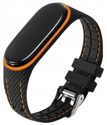 Zdjęcie produktu dla Opaska / pasek ChronSmarta do smartband'a Xiaomi Mi Band 7 (Pomarańczowy)