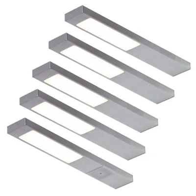 Obrázek produktu pro LED podskříňové světlo 5x2,2W, nastavitelná barva světla (teplá-studená bílá).