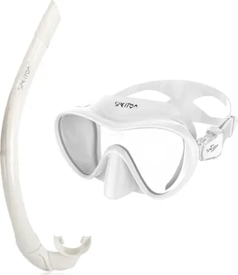 Zdjęcie produktu dla Aquaneos Colours Team Snorkel Set White Biały Jeden rozmiar