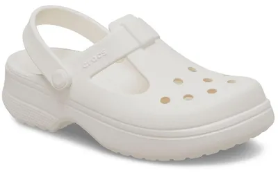 Productafbeelding van Crocs Uni Kinder Classic Mary Jane Klomp, kleur: Chalk, maat: 22/23 EU