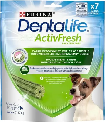 Zdjęcie produktu dla PURINA Dentalife Active Fresh Small - Przysmak dentystyczny dla psów - 115g