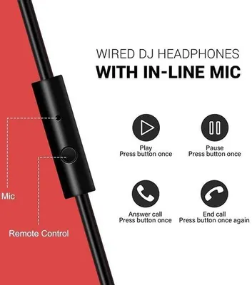 Immagine prodotto di Cuffie con cavo, connettori da 6,3 mm e 3,5 mm