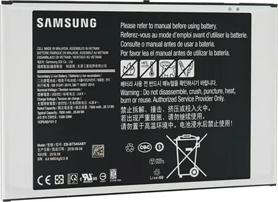 Produktbild von Samsung EB-BT545ABY Akku für Galaxy Tab Active Pro 10.1, 7400mAh Akku – Schwarz