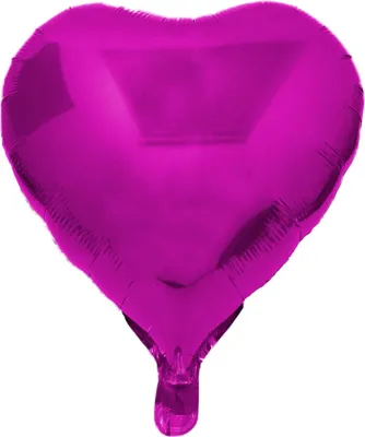 Immagine prodotto di Palloncino in foil a cuore, rosa, ca. 45 cm