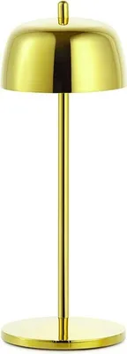 Produktbild von Zafferano LED-Tischleuchte CIRCE Glossy Gold wiederaufladbar und dimmbar