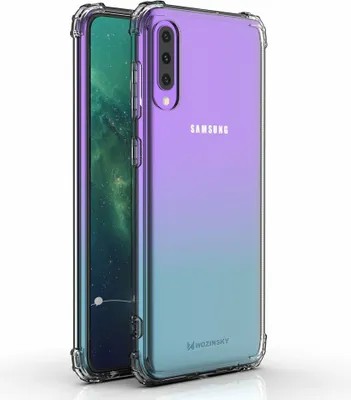 Produktbild von Schutzhülle Bumper Wozinsky Armor SchutzHülle für Samsung Galaxy A70 (A705F) Silikon Hülle Zubehör Tasche Schutzschale Schutz in Transparent