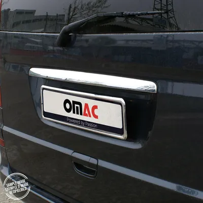 Immagine prodotto di Modanatura bagagliaio posteriore per Mercedes Vito W639 2003-2014 in acciaio inox cromato
