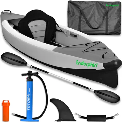 Produktbild von Endorphin Aufblasbares Drop Stitch Kajak für 1 Person als Komplettset