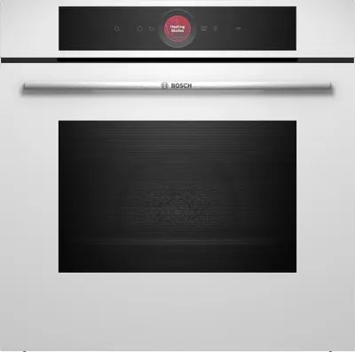 Immagine prodotto di Forno multifunzione integrato 71l 60cm a+ pirolisi bianco Bosch HBG7741W1
