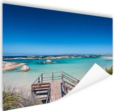 Produktbild von MuchoWow® Poster Strand Australien 120x80 cm - Bilder