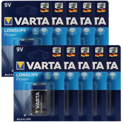 Produktbild von Batterie VARTA 1 Stück High Energie E-Block 9 Volt ORIGINAL