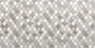 Produktbild von Arabeskenmosaik– Schreibtischunterlage – Schreibtisch Tischunterlage – 100x50 cm – Unterlage Groß Schreibtischmatte