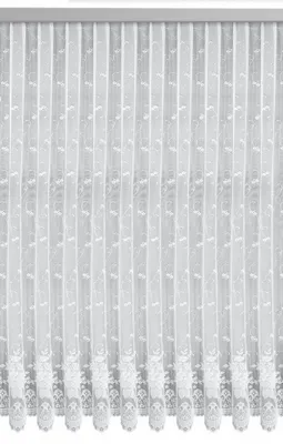 Produktbild von Fertigstore weiß 245 x 300 cm  mit Gardinenband - Albani