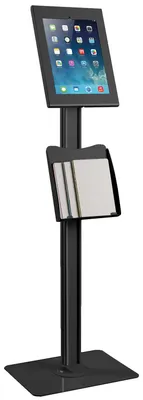 Imagen del producto de Soporte para tablet de suelo - Soporte para tablet - Quiosco para tablet - Estante para tablet - Base para tablet