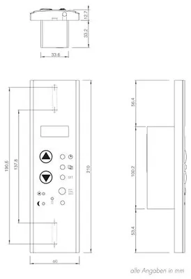 Produktbild von Zeitschaltuhr HOMEPILOT Gurtkastenformat für Rollläden, intelligente Steuerung