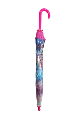 Produktbild von Frozen - Die Eiskönigin Anna Elsa Regenschirm Stock-Schirm Kuppelschirm