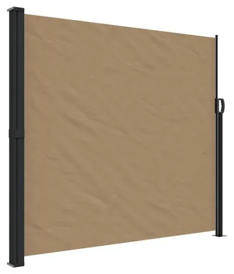 Immagine prodotto di vidaXL Tenda laterale estensibile Taupe 180x600 cm