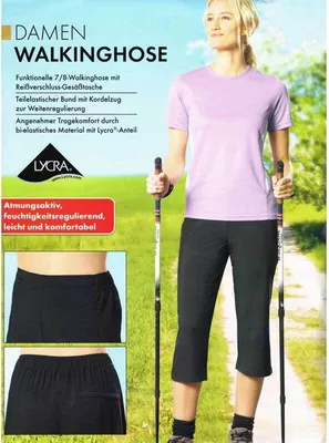 Produktbild von Damen 7/8 Walking Hose S - 36/38
