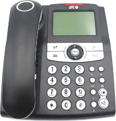 Produktbild von SPC Elegance ID Tischtelefon mit beleuchtetem Display 2 Speicher Home