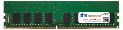 Produktbild von phs memory 16GB RAM Speicher kompatibel mit Synology RackStation RS1619xs+ DDR4 UDIMM ECC 2666MHz
