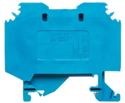 Productafbeelding van WAGO doorgaande klem 2-polig, 283-104, 16 qmm, blauw