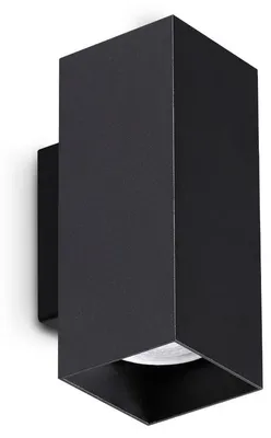 Produktbild von Ideal Lux Wandleuchte 2x GU10 schwarz IP20 LOOK 353937