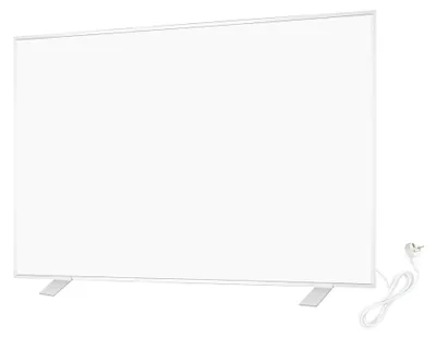 Imagen del producto de Panel de radiación eléctrica - 800 W - 60x120 cm - Aluminio - Blanco - Calefacción infrarroja