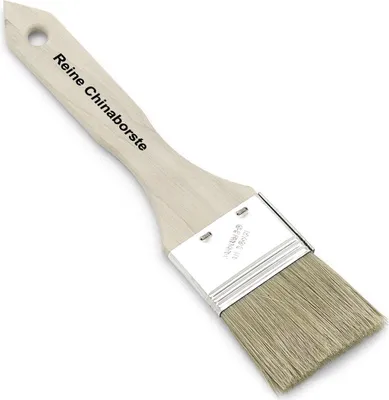 Produktbild von Nölle Profi Brush Flachpinsel 1/2", helle Borste, 35 mm Länge | 1 Stück