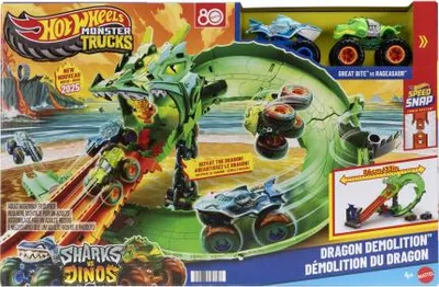 Obrázek produktu pro Hot Wheels Monster Trucks dráha Dračí zkáza JFR06 TV