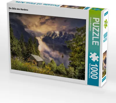 Produktbild von CALVENDO Puzzle Die Stille des Nordens | 1000 Teile Lege-Größe 64x48cm Foto-Puzzle für glückliche Stunden