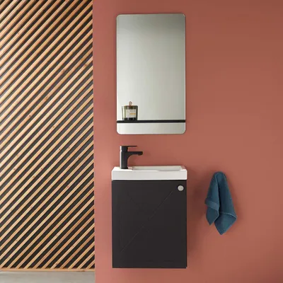 Immagine prodotto di Mobile lavabo AVA + specchio + set rubinetto