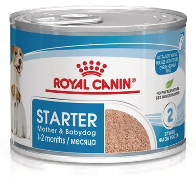Obrázek produktu pro Royal Canin Starter Mousse Mother & Baby Dog, Univerzální, 195 g