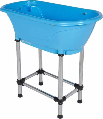 Produktbild von Mini-Hundebadewanne – Kunststoff – Blau