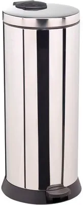 Image de Poubelle à pédale 30l inox - Rossignol - 94129 - magic