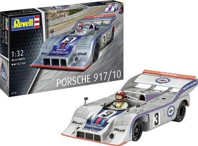Productafbeelding van Revell modelbouwpakket Porsche 917, schaal 1:32, raceauto, 64 onderdelen