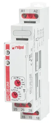 Immagine prodotto di Relè temporizzato monofunzione 2 CO 8A 250 V AC 8A 24 V DC 863196 Relpol