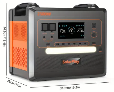 Produktbild von Solargenerator – Mobile Stromversorgung – Notstromversorgung – Tragbarer Generator – Outdoor-Stromstation