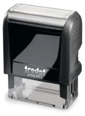 Produktbild von TRODAT trodat® Textstempel Printy 4912 47 x 18 mm (B x H) individuelle Textplatte schwarz