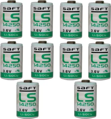Produktbild von 10x Lithium Batterie Saft LS14250 1/2AA 3,6Volt