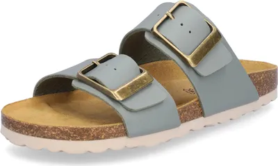 Produktbild von MIDS MIMI Damen Pantolette Olivina – Zweiriemer mit Komfortfußbett