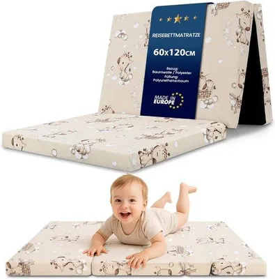 Produktbild von Famanu Faltmatratze für Baby und Kind - 60x120cm