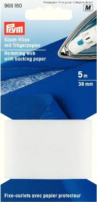 Produktbild von Prym 968 180 Saum-Vlies 38 mm weiß 5 m   