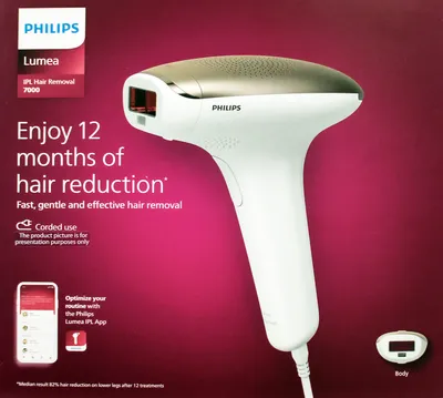 Produktbild von Philips | IPL Haarentferner Lumea Advanced SC 1994/00 - Weiß - Dauerhafte Haarentfernung - Hautfreundlich und effektiv