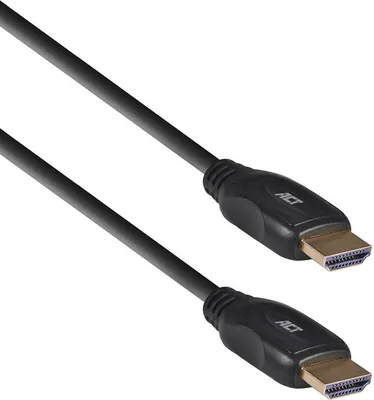 Productafbeelding van ACT AC3802, 2,5 meter, HDMI Type A (standaard), HDMI Type A (standaard), Zwart