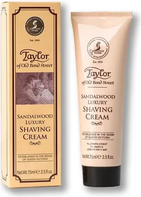 Immagine prodotto di Taylor of Old Bond Street Crema da barba al sandalo Tubo da 75 ml