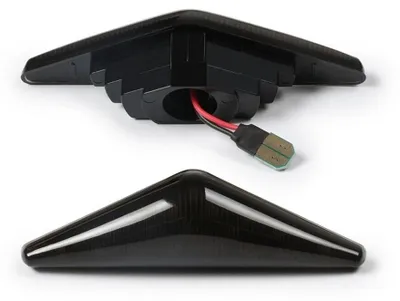 Produktbild von 2x LED Seitenblinker Schwarz Smoke für Ford Focus 1 98-04 / Mondeo III 3 00-07