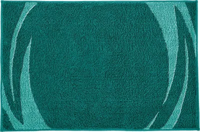 Produktbild von Kleine Wolke Badteppich MYSTIC Petrol 60 x 90 cm